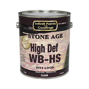 Stone Age WB High Solids "Wet Look" Finish